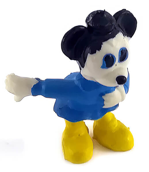 Micky Maus Neffe HEIMO Minifigur 3,6cm