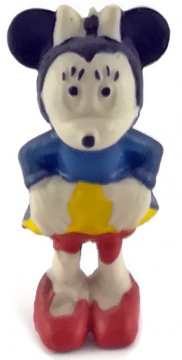 Minnie Maus HEIMO Kleinfigur 5cm (Var.: blau/gelb/rot)