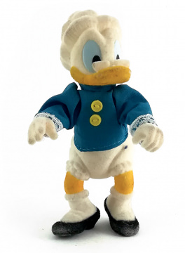 Oma Duck Gliederfigur Kunststoff/Filz/Stoff 10cm