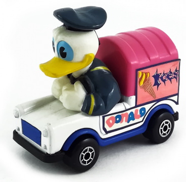 Donald Duck im Eiswagen (MATCHBOX)