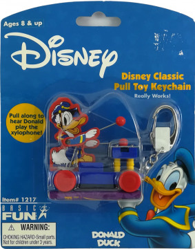 Disney Pull Toy Classic Keychain Donald Duck