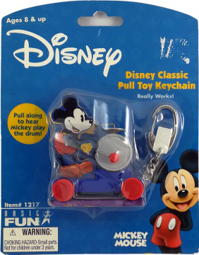 Disney Pull Toy Classic Keychain Mickey Mouse