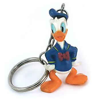 Schlüsselring Donald Duck lachend 4cm