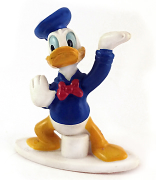 Donald Duck präsentiert (NAMKUNG LIVERPOOL / NESTLÉ) Kleinfigur 5,8cm