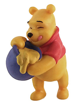 Winnie Puuh mit Honigtopf (BULLY) Kleinfigur 7cm