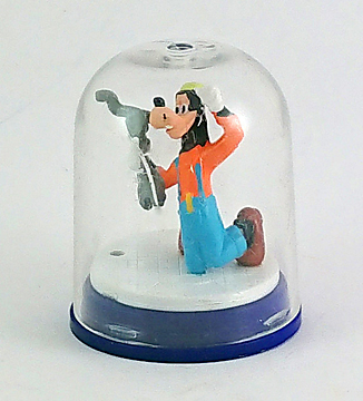 Goofy in Plastikkuppel (Yujin) Kleinfigürchen