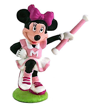 Minnie Majorette (APPLAUSE) Kleinfigur 6,5cm