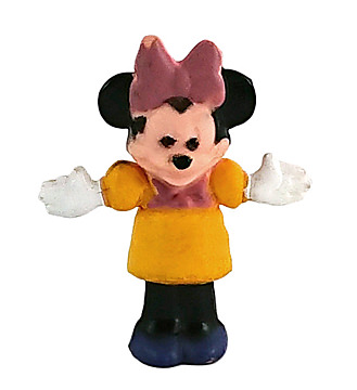 Minnie Maus mit ausgebreiteten Armen Kleinfigur 5cm