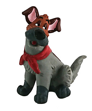 Dodger (Oliver & Company) BULLY small figure 7cm