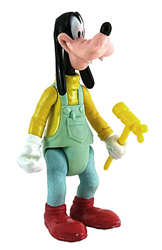 Goofy Handwerker (ARCO) bewegliche Gliederfigur