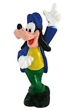 Goofy conductor small figure 7cm