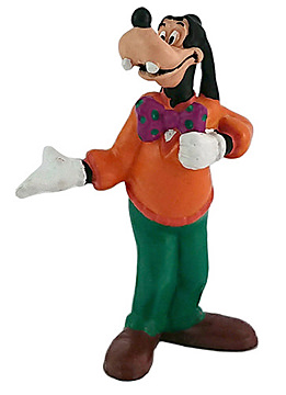 Goofy mit Fliege (BULLY) Kleinfigur 9cm