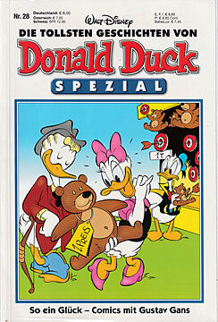 Die tollsten Geschichten von Donald Duck Spezial 28: So ein Glück - Comics mit Gustav Gans (Z: 1)