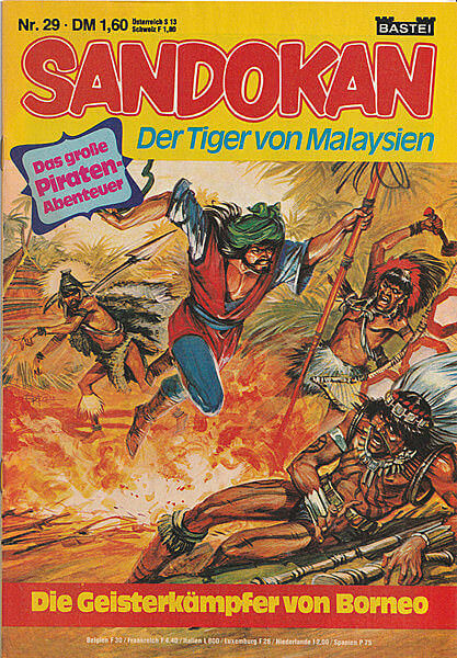 Sandokan – Der Tiger von Malaysien 29: Die Geisterkämpfer von Borneo (Z: 1)