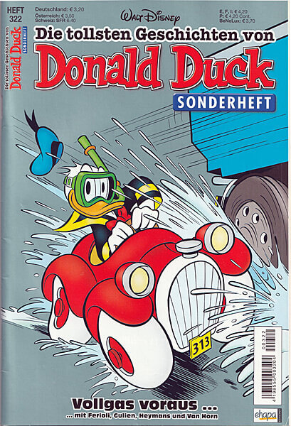 Die tollsten Geschichten von Donald Duck 322 (Z: 1+)