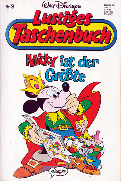 Lustiges Taschenbuch 9: Micky ist der Größte (Z: 1-2)