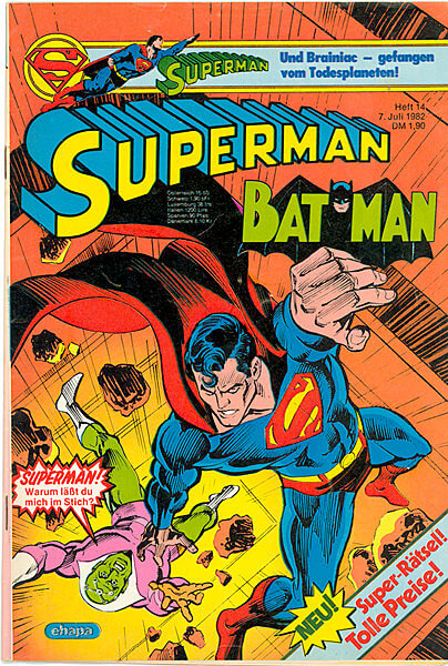 Superman Batman 14/1982 [EHAPA] (Grade: 2+)