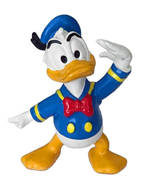 Donald Duck grüssend (BULLY) Kleinfigur 6cm