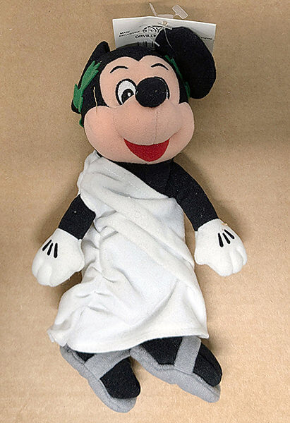 Toga Mickey Bean Bag (DISNEY STORE)