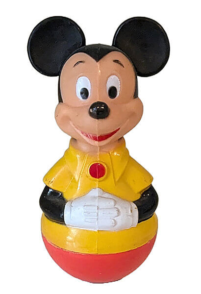 Stehaufmännchen Micky Maus