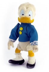 Oma Duck Gliederfigur Kunststoff/Filz/Stoff 10cm