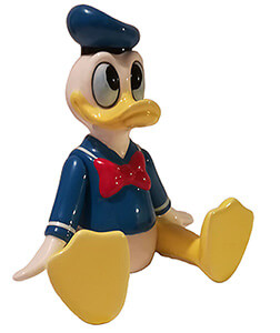 Spieluhr Donald Duck Yankee Doodle (SCHMID) Porzellanfigur