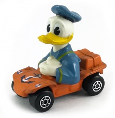 Donald Duck im Beach Buggy (MATCHBOX)