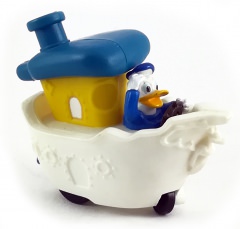 Donal Duck Schiff (1993 Disney Burger King) Aufziehspielzeug