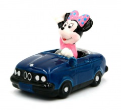 Minni im Cabrio BMW E30 (SCHMID DISNEY CHARACTERS) Porzellanfigur