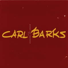Werbeflyer für Carl Barks Lithographie Rich Finds at Inventory Time