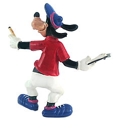 Goofy tennis umpire (BULLY) small figure 8.5cm