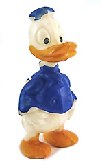 Donald Duck Hohlkörper Kleinfigur Plastik 6cm