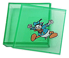 Plastikbox Donald Duck tobend 5,5cm