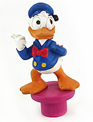 Donald Duck Bleistiftaufsatz (BULLY) Kleinfigur 5,5cm