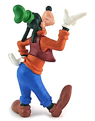 Goofy foot raised (BULLY) small figure 9cm