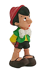 Pinocchio schüchtern (BULLY) Kleinfigur 5cm (helle Version)