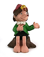 Pinocchio sitzend (HEIMO) Minifigur 4cm