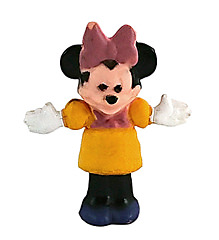 Minnie Mouse with outstretched arms small figure 5cm