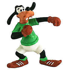 Boxer Goofy (BULLY) small figure 7cm