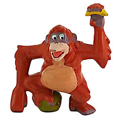 King Louie mit Banane (Dschungelbuch) Kleinfigur 6,5cm