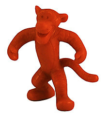 Tigger (BULLY) Kleinfigur 6,5cm (Rohling orange)