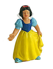 Snow White (BULLY) small figure 7cm (variant with blue sleeve)