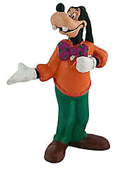 Goofy mit Fliege (BULLY) Kleinfigur 9cm