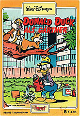 Donald Duck als Gärtner