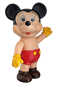 Micky Figur halbnackt