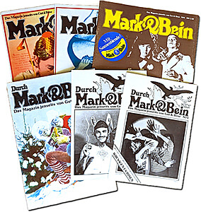 Durch Mark&Bein - Das Magazin jenseits von Gut und Böse (Paket mit 6 Heften)