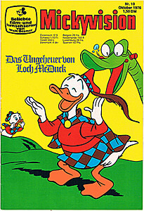 Mickyvision 10/1976: Das Ungeheuer von Loch McDuck (Z: 1)