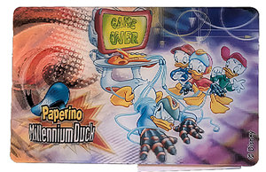 Paperino Millenium Duck Game Over Sammelkarte