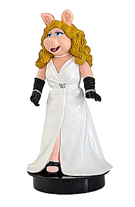 Miss Piggy (Muppets Menue PVC-Topper) small figure 9cm