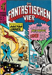 Marvel Comic - Die Fantastischen Vier 20 (Z: 1-)